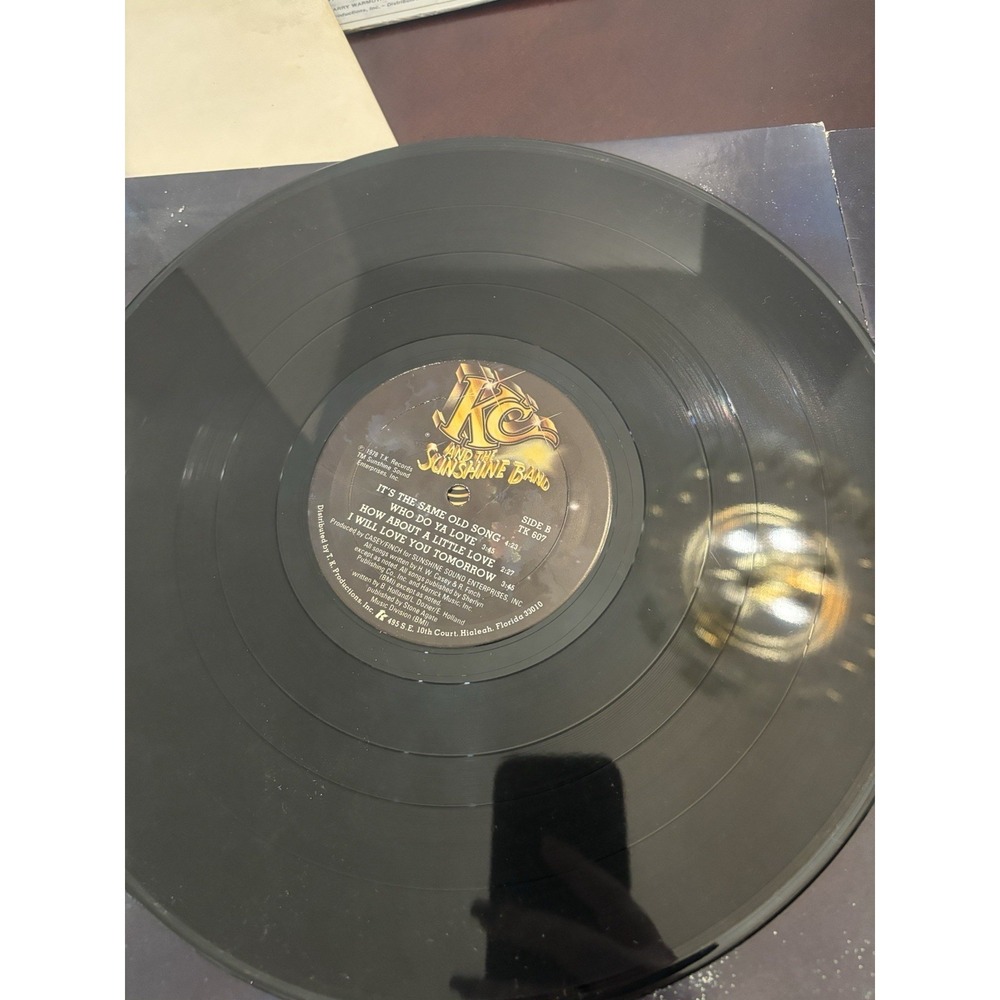 KC & THE SUNSHINE BAND: LOT OF 3 VINYL LPS - Picture 13 of 16